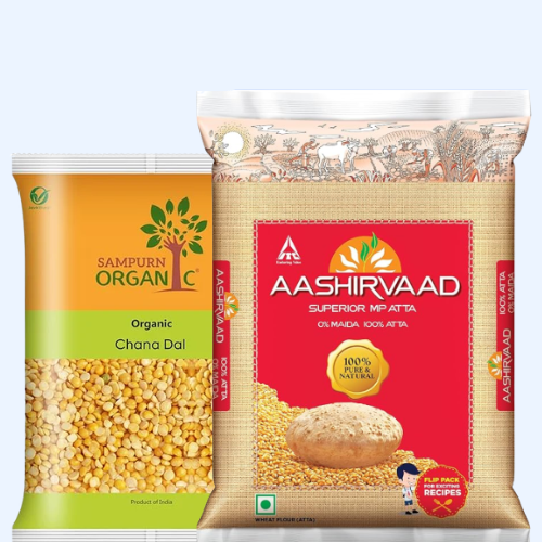 Atta Rice & Dal
